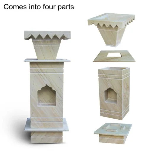 Katni Stone Tulsi Pot for Home - Image 5
