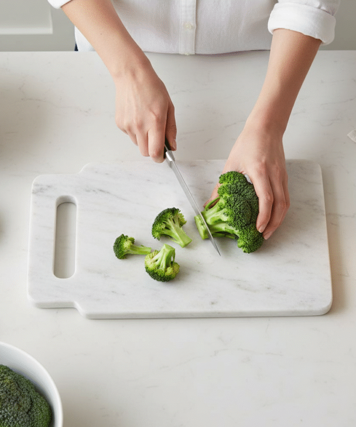 White Marble Chopping Board 12"x18"