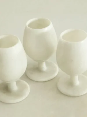 Royal Marble Wine Glass