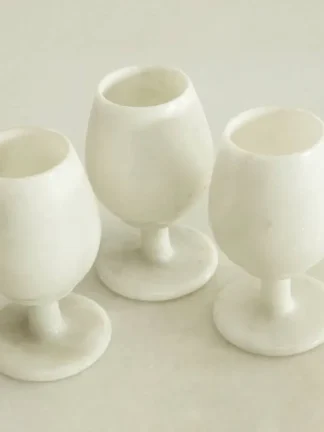 Royal Marble Wine Glass