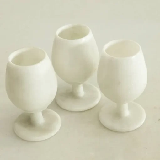Royal Marble Wine Glass