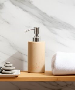 Luxury Botticino Stone Marble Soap Dispenser
