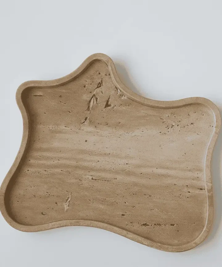 Travertine Stone Serving Tray