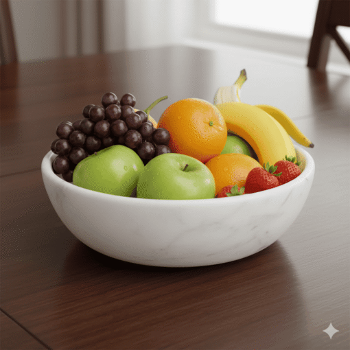 Marble Fruit Utility Bowl