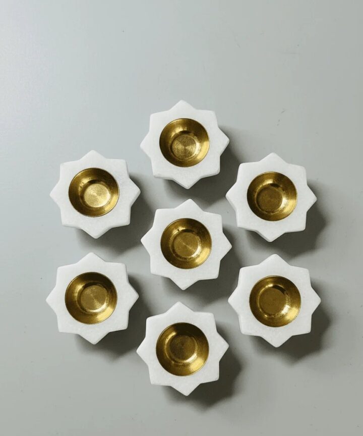 Rajasthani Heritage Marble Diya