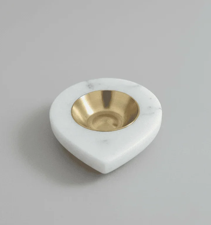 The Royal Drop Marble Diya